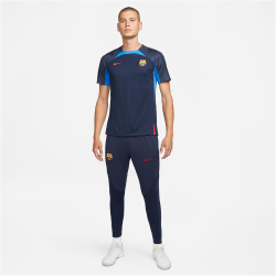 NIKE FC Barcelona Strike Dri-FIT lange Fußball Trainingshose Herren obsidian/university red S