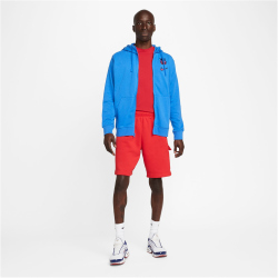 NIKE FC Barcelona Kapuzenjacke Herren signal blue/signal blue L