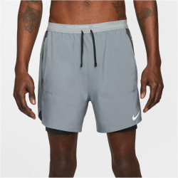 NIKE Stride Dri-FIT Hybrid Laufshorts Herren smoke...