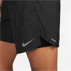NIKE Dri-FIT Stride 7" 2in1 Laufshorts Herren black/black/black/reflective silv M