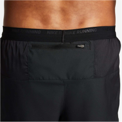 NIKE Dri-FIT Stride 7" 2in1 Laufshorts Herren black/black/black/reflective silv M