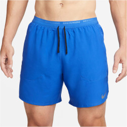 NIKE Dri-FIT Stride 7" Brief-Lined Laufshorts Herren game royal/black/reflective silv S