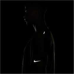 NIKE Dri-FIT Run Division Rise 365 kurzarm Laufshirt Herren chlorophyll/reflective silv M
