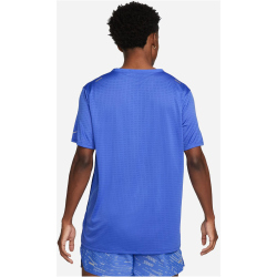 NIKE Dri-FIT Run Division Rise 365 kurzarm Laufshirt Herren medium blue/reflective silv L