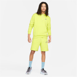 NIKE Sportswear Revival Fleece Shorts Herren atomic green/white M