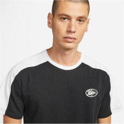NIKE Sport Clash Trainingsshirt Herren black/white/white S