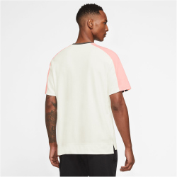 NIKE Sport Clash Trainingsshirt Herren sail/atmosphere/bright mango S