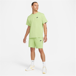 NIKE Sportswear leichte Strickshorts Herren vivid green/black/black M