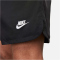 NIKE Sportswear Essentials Woven Lined Flow Badeshorts Herren black/white XS