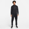 NIKE Sportswear Sport Essentials Poly-Knit Trainingsanzug Herren 010 - black/dk smoke grey XL
