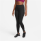 NIKE Dri-FIT Swoosh Run Mid-Rise 7/8-Length Lauf-Leggings Damen black/reflective silv/white S
