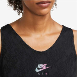 NIKE Air Dri-FIT Lauf-Tank Top Damen black/irf S