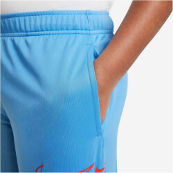 NIKE Dri-FIT Trainingsshorts Kinder university blue/rush orange S (128-137 cm)