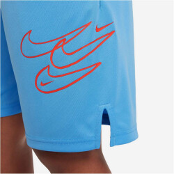 NIKE Dri-FIT Trainingsshorts Kinder university blue/rush orange S (128-137 cm)