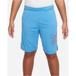 NIKE Dri-FIT Trainingsshorts Kinder university blue/rush orange S (128-137 cm)