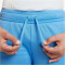 NIKE Dri-FIT Trainingsshorts Kinder university blue/rush orange S (128-137 cm)