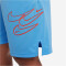 NIKE Dri-FIT Trainingsshorts Kinder university blue/rush orange S (128-137 cm)
