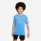 NIKE Dri-FIT kurzarm Trainingsshirt Kinder university blue/rush orange M (137-147 cm)