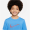 NIKE Dri-FIT kurzarm Trainingsshirt Kinder university blue/rush orange M (137-147 cm)