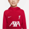 NIKE FC Liverpool Academy Pro Dri-FIT Fu&szlig;ball Hoodie Kinder gym red/white S (104-110 cm)