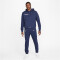 NIKE Paris Saint-Germain French Terry Fußball Hoodie Herren midnight navy/white M