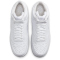 NIKE Court Vision Mid-Top Sneaker Herren white/white-white 38.5