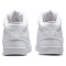 NIKE Court Vision Mid-Top Sneaker Herren white/white-white 38.5