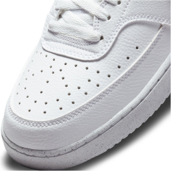 NIKE Court Vision Next Nature Mid-Top Sneaker Herren white/white-white 45