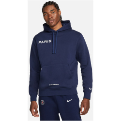 NIKE Paris Saint-Germain Club Fleece Pullover Hoodie...