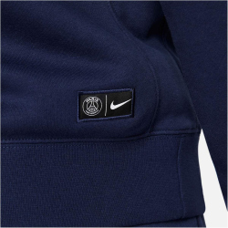 NIKE Paris Saint-Germain Club Fleece Pullover Hoodie Herren midnight navy/white M