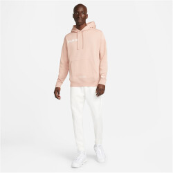NIKE Paris Saint-Germain Club Fleece Pullover Hoodie Herren rose whisper/white S
