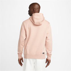 NIKE Paris Saint-Germain Club Fleece Pullover Hoodie Herren rose whisper/white S