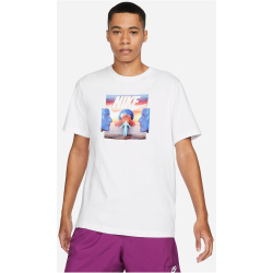 NIKE Sportswear Festival Photo T-Shirt Herren white S