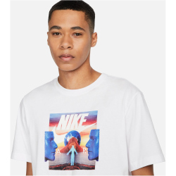 NIKE Sportswear Festival Photo T-Shirt Herren white S