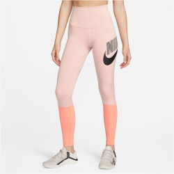 NIKE Dri-FIT One High-Waist Training Leggings Damen pink...