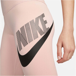 NIKE Dri-FIT One High-Waist Training Leggings Damen pink...