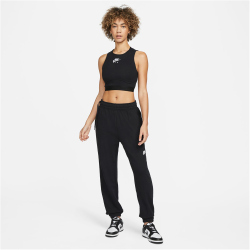 NIKE Sportswear Oversized Fleece Hose Damen black S
