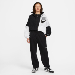 NIKE Sportswear Woven Jacke Damen black/white M