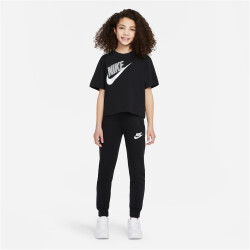 NIKE Sportswear Essential Boxy T-Shirt Kinder black S (128-137 cm)