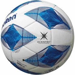 10er Ballpaket molten Fu&szlig;ball Wettspielball F5A5000 wei&szlig;/blau/silber 5