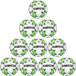 10er Ballpaket DERBYSTAR Brillant APS Fu&szlig;ball...