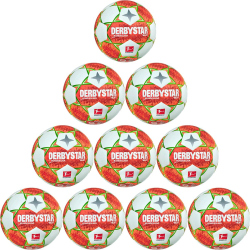 10er Ballpaket DERBYSTAR Bundesliga Club TT Fußball...