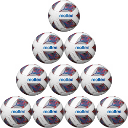 10er Ballpaket molten Fußball Trainingsball...
