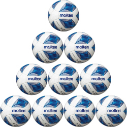 10er Ballpaket molten Fußball Wettspielball F5A4900...