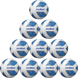 10er Ballpaket molten Fußball Trainingsball F5A2810...