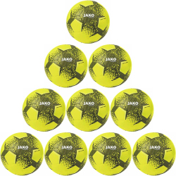 10er Ballpaket JAKO Striker 2.0 Fu&szlig;ball Lightball...