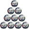 10er Ballpaket SELECT Ultimate Replica EHF Euro Trainingshandball weiß/blau 3