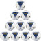 10er Ballpaket JAKO Prestige Trainingsball weiß/navy/gold 4