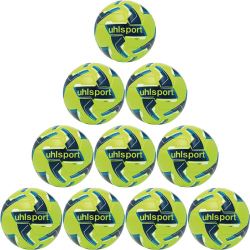 10er Ballpaket uhlsport Team Training Fußball fluo...
