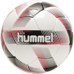 10er Ballpaket hummel Elite Fußball white/black/red 5